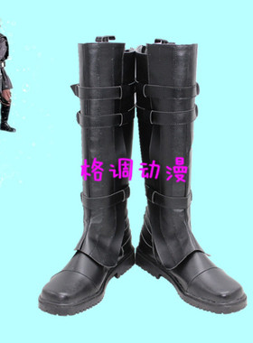 B8461 星球大战 Anakin Skywalker 安纳金 天行者黑色 COS鞋