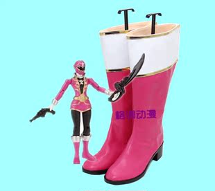 C6962恐龙战队 power ranger COSPLAY鞋 COS鞋