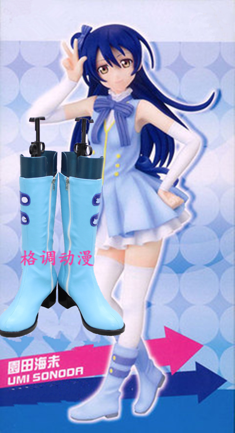 Love Live! Start dash!! 园田海未 COSPLAY鞋 COS鞋B8843