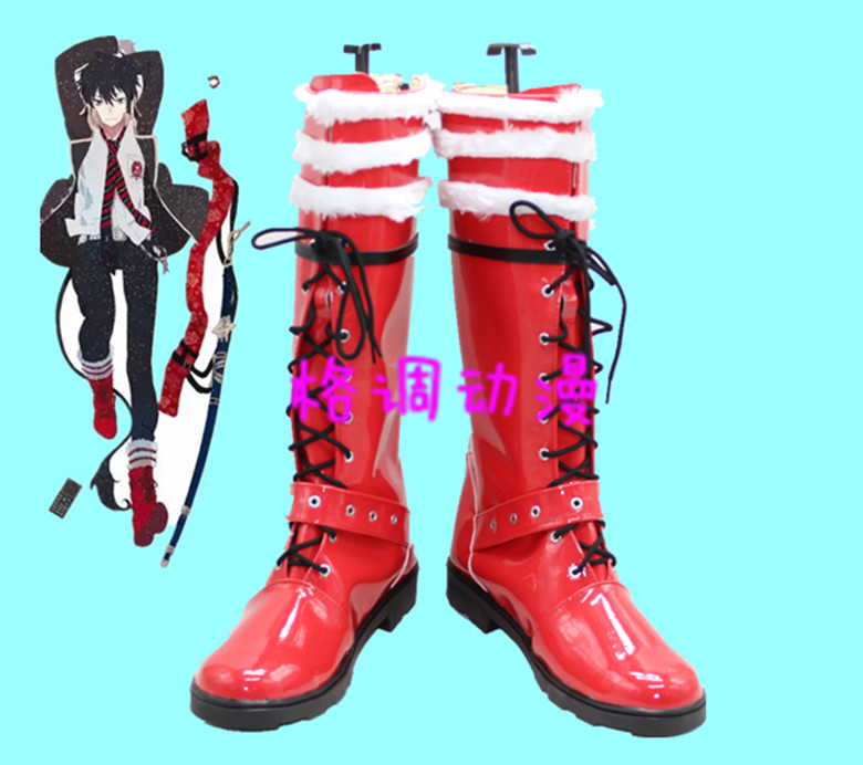B6743青之驱魔师 奥村燐 COSPLAY鞋COS鞋