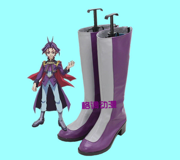 C6259游戏王arcv 游里 COSPLAY鞋 COS鞋动漫鞋来图定制