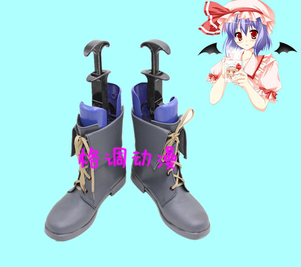 B4389东方 蕾米莉亚同人婚纱COSPLAY鞋 COS鞋动漫