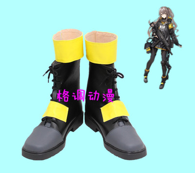 B8537 少女前线 ump45cosplay鞋cos鞋来图定做