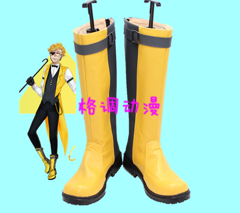 B8832Bill Cipher金字塔的擬人cos鞋动漫鞋来图定制