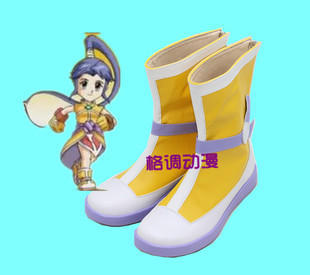 C5919神兵小将 童年的动画 灵剑双子COSPLAY鞋