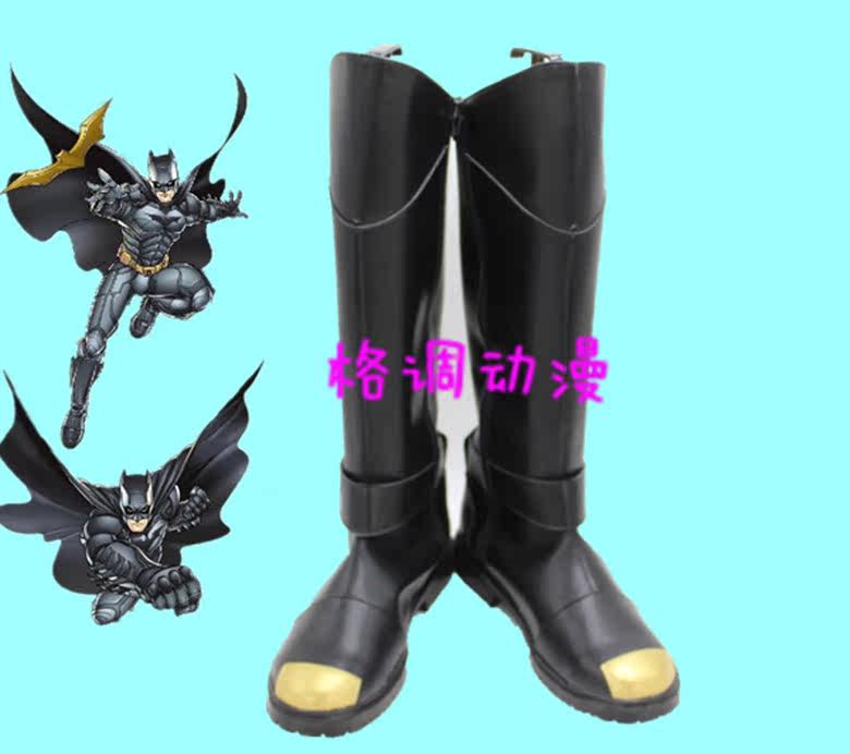 C0653蝙蝠侠 cosplay鞋 cos鞋动漫鞋来图定做