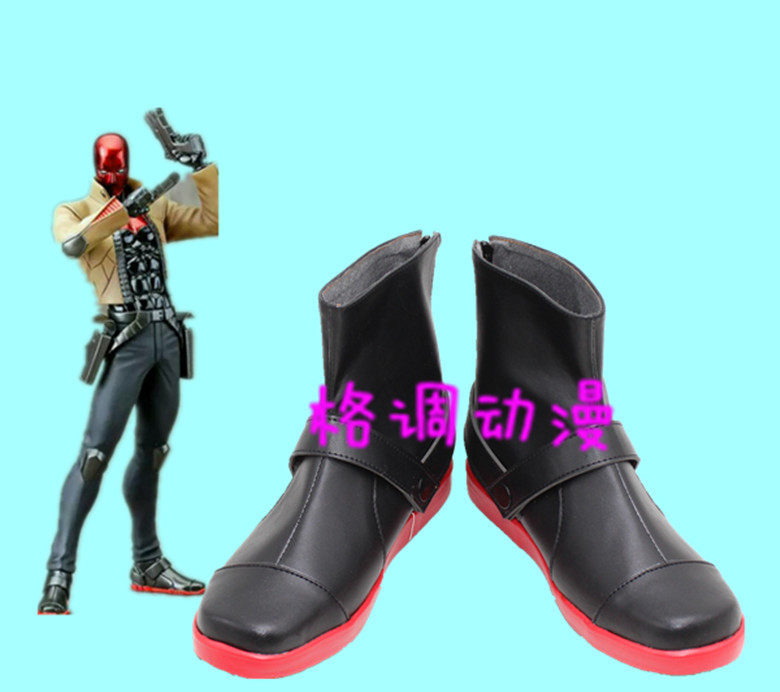 B9974DC漫画蝙蝠侠 红头罩 Jason Todd cosplay鞋动漫鞋