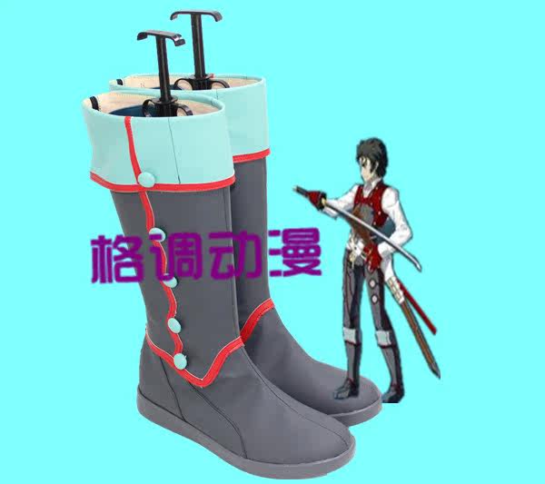 C7763FATE 土方岁三 COS鞋 COSPLAY鞋来图定制