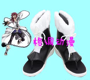 B3777真田十勇士(brave10) 由利镰之介COS鞋动漫鞋