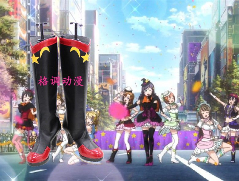 lovelive! 高坂穗乃果 万圣节cos鞋来图定制B6618