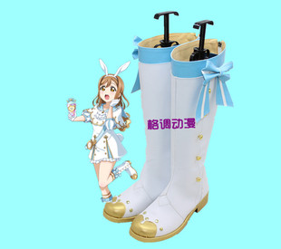 C5336lovelive sunshine 国木田花丸 仙境篇cos鞋定做
