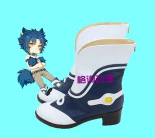 C4443Dramatical Murder 莲 Cosplay鞋COS鞋来图定制