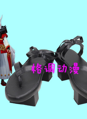 B9121 风雅之士 妖狐cos鞋(黑色款）动漫鞋