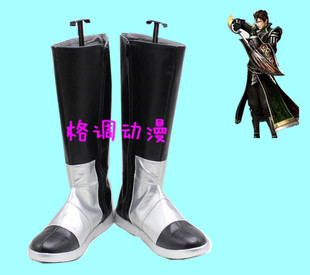 B8098 战国无双4 片仓小十郎COS鞋来图定制