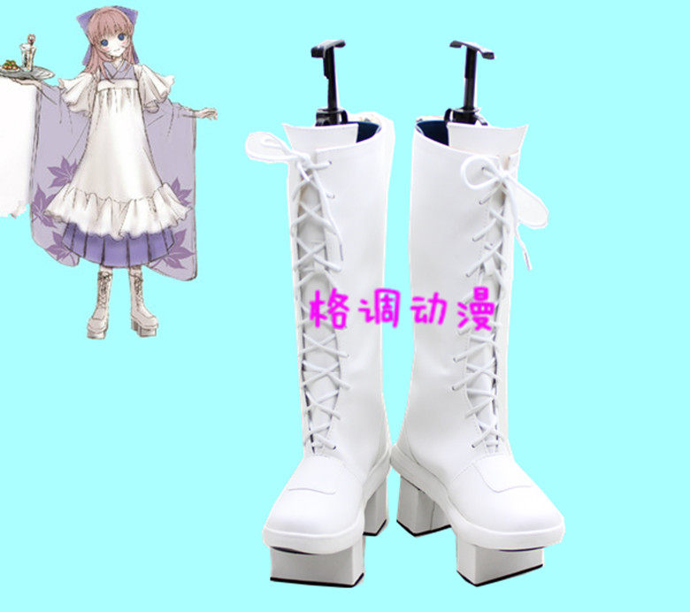 B6899 VOCALOID 巡音LUKA 千本樱 COSPLAY鞋