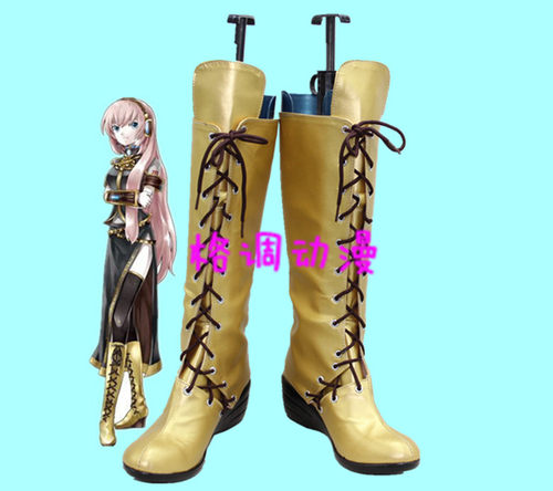 B9044Vocaloid 巡音琉歌 Luka COSPLAY鞋 COS鞋动漫鞋