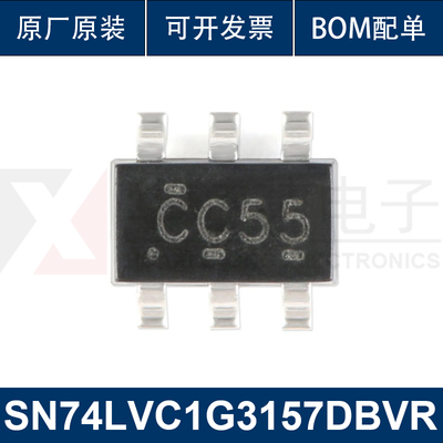 原装正品 SN74LVC1G3157DBVR SOT-23-6 1通道2:1模拟开关芯片