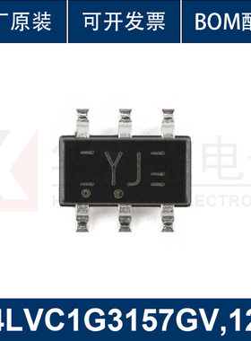 原装74LVC1G3157GV,125 SOT-457双通道模拟多路复用器/多路分解器