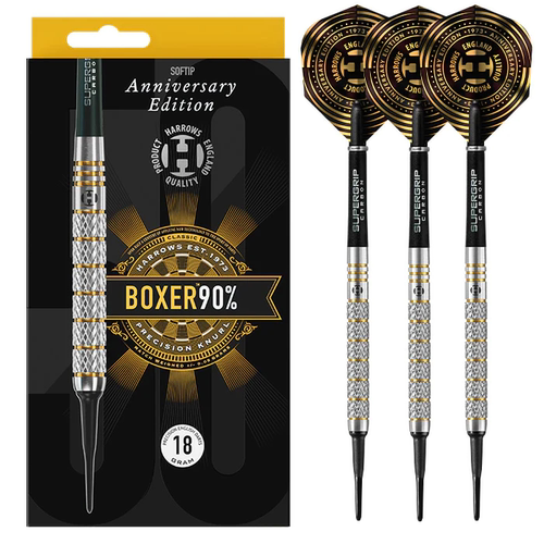 Anniversary Boxer 90% 软式飞镖钨钢镖harrows哈路士英国进口