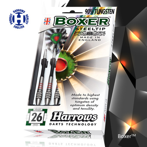 Boxer 90% 钨钢 硬式飞镖 比赛用飞镖 harrows哈路士英国原装进口