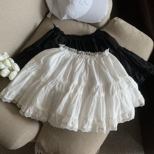 高腰蝴蝶结半身短裤裙优品质