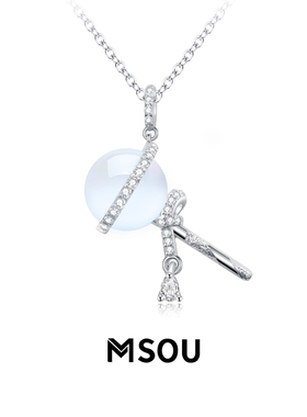 项链棒棒糖吊坠女生闺蜜原创