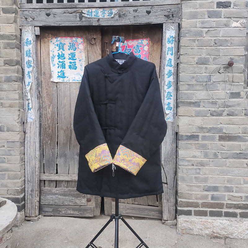 冬季纯手工保暖老棉衣小偏襟女加厚棉服国潮养人舒适传统棉袄子男