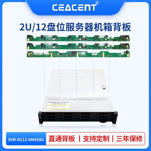第五代标准机箱2U8盘机架式