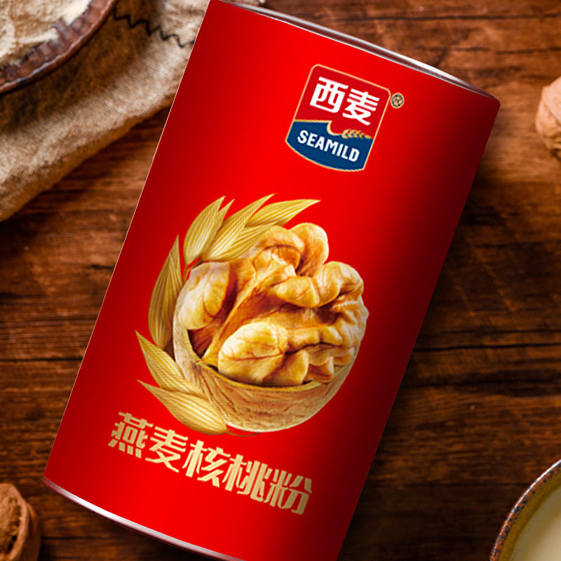 【元旦礼盒】西麦燕麦核桃粉礼盒中老年营养品麦片送长辈健康送礼,咖啡/麦片/冲饮,多谷物麦片,淘宝优惠券,粉丝福利购,淘宝优惠卷