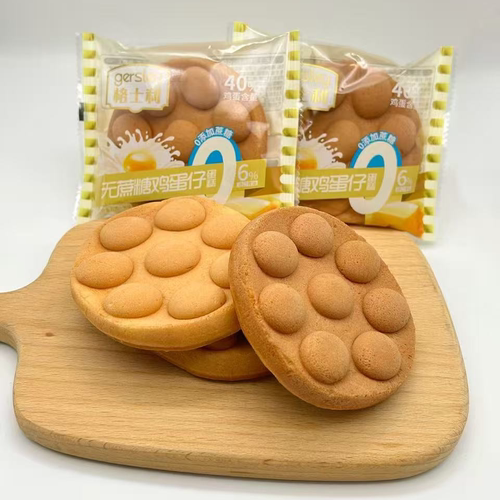 格士利爆浆鸡蛋仔整箱健康零食低糖适合老人儿童早餐代餐