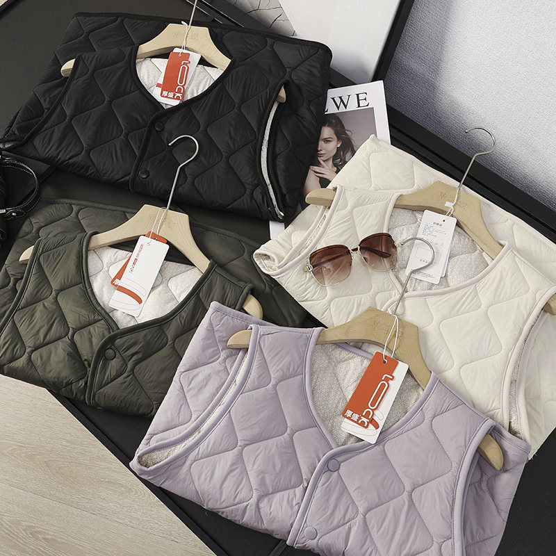 华子家 100羊毛填充 男女同款绗缝轻便保暖马甲内搭外穿背心44240,女装/女士精品,马夹,淘宝优惠券,粉丝福利购,淘宝优惠卷