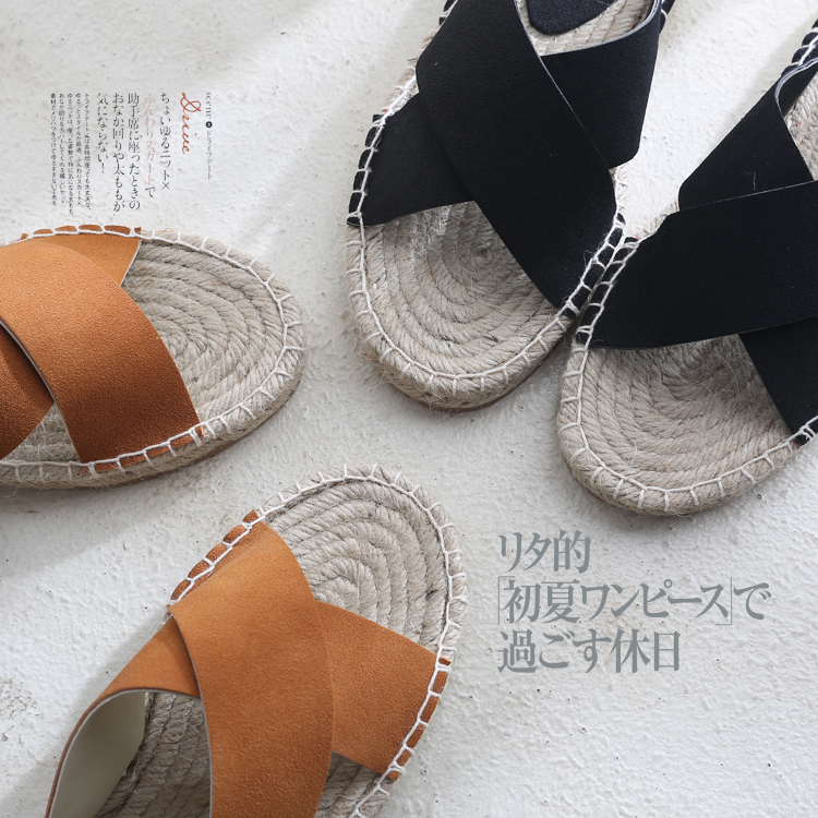 Sandales femme OTHER   en chamois - Ref 2666277 Image 1