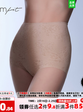 【中塑】Comfit高腰收腹提臀美体裤抗菌大码塑身三角裤女CP00084