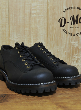 Wesco boots JH Classics 黑色低帮短脸 工装靴/鞋型 ◆D-Man◆