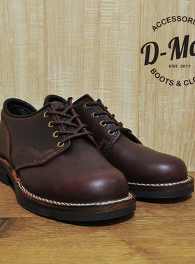 Wesco boots JH Classics 酒红长脸低帮 工装靴/鞋型 ◆D-Man◆