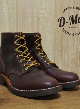 Wesco boots Hendrik 酒红色光头1339楦 工装靴/鞋型 ◆D-Man◆