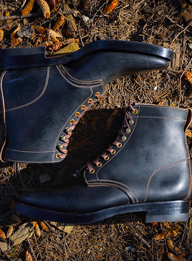 现货 Clinch Boots 手擦黑色CN楦 工装靴WESCO White's Viberg