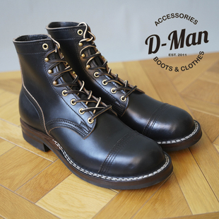 Americana美国手工复古伞兵款 Boots 工装 靴 White 现货Nick 鞋