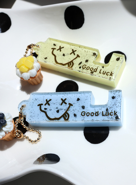 Manitas原创手工制作蛋糕系列便携手机支架钥匙扣包包挂件