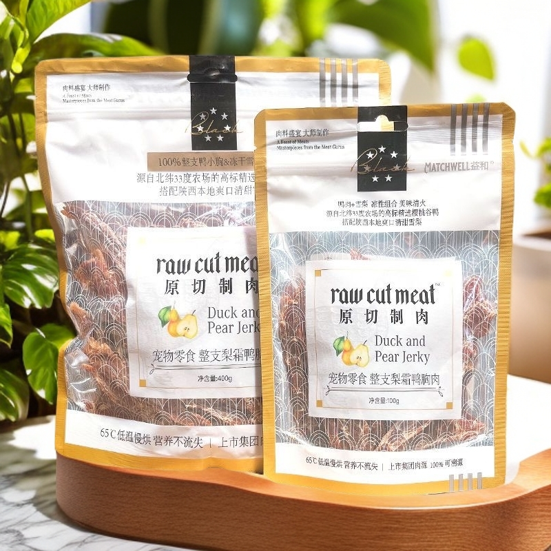 益和梨霜鸭胸肉400g狗狗清热祛火互动奖励零食鸭肉干成幼犬磨牙棒