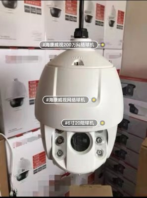 DS-2DC6220IW-A 6寸红外网络高清球机高询价为准