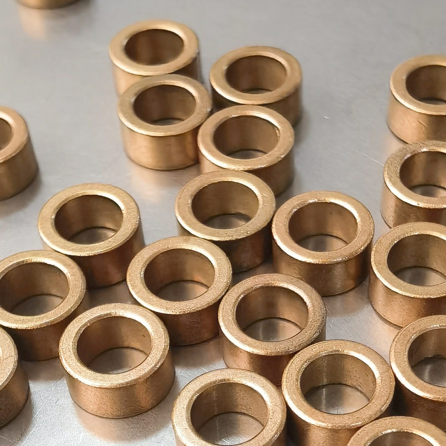 铜基含油轴承10只 内径8 外径12.1 长度8.5 锡青铜自润滑粉末冶金