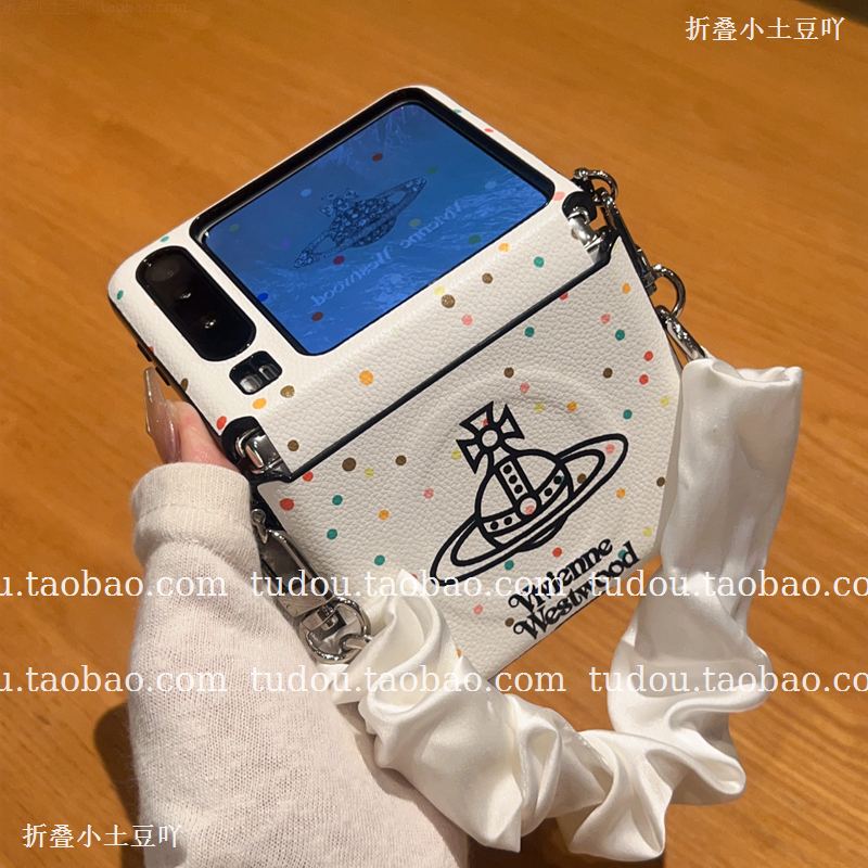 新品磁吸环波点土星适用华为purax手机壳全包皮质magicvflip2折叠屏保护小米mixflip2手提铰链防摔pocket斜挎