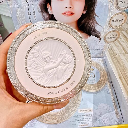 日本粉饼嘉娜宝milano collection2026天使蜜粉天使粉GR版DS版