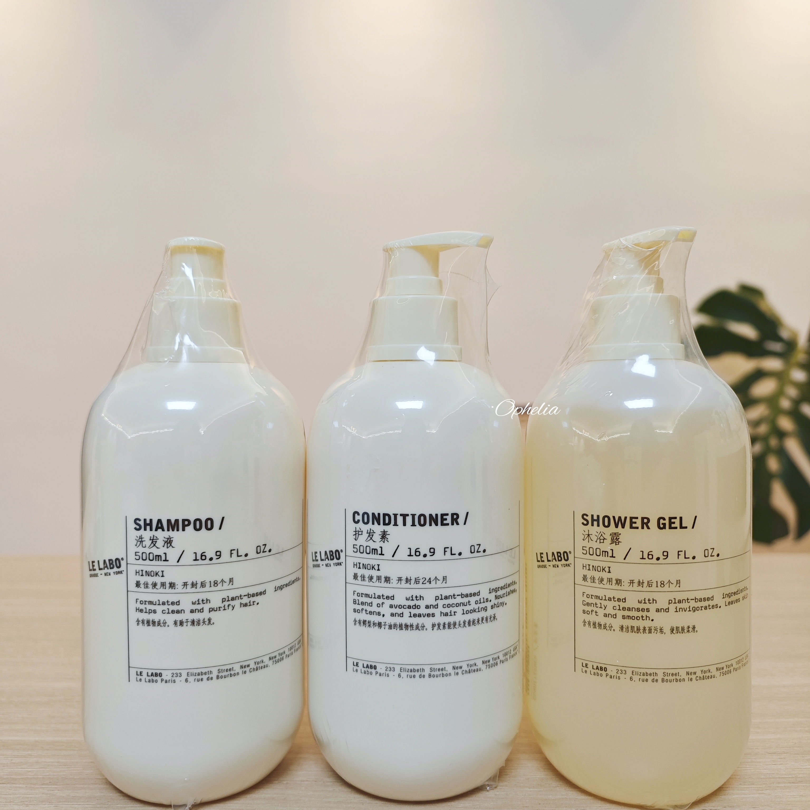 洗发水桧木香护发素沐浴露