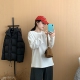 圆领长袖 基础T恤女2025冬季 新款 此外 内搭打底衫 叠穿上衣纯色潮