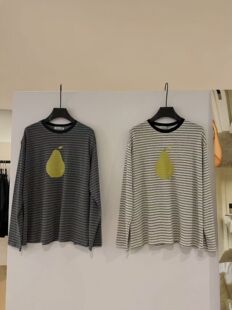 宽松显瘦百搭撞色上衣长袖 此外条纹防晒罩衫 2026新款 夏季 女薄款