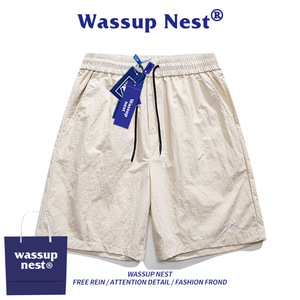 WASSUPNEST冰感速干五分短裤