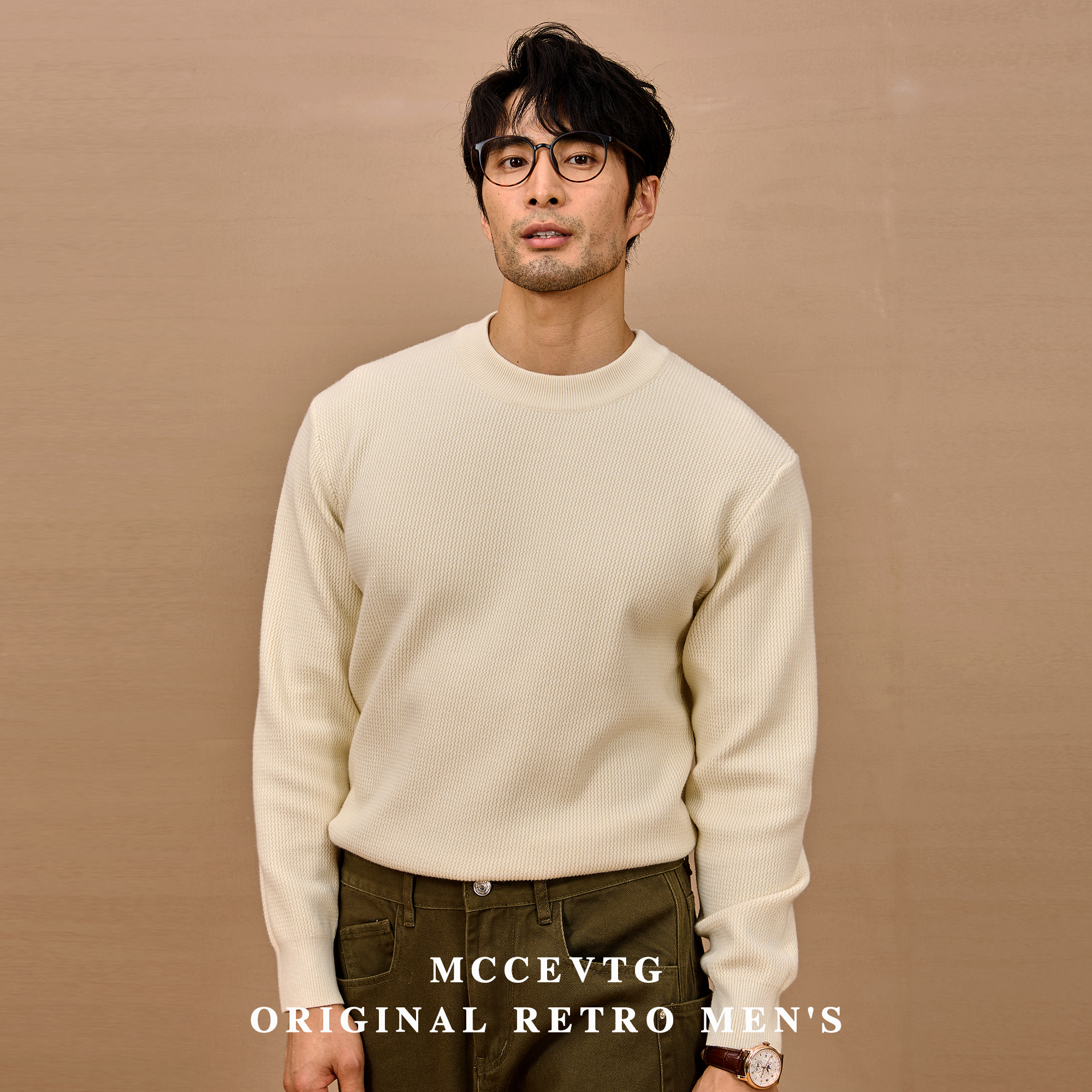 MCCEVTG基础款套头打底衫毛衣