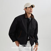 工装 美式 翻领外套秋季 MCCEVTG巴恩风夹克男飞行宽松休闲复古时尚
